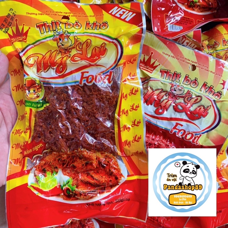 Thịt bò khô My Lai (gói 50g)