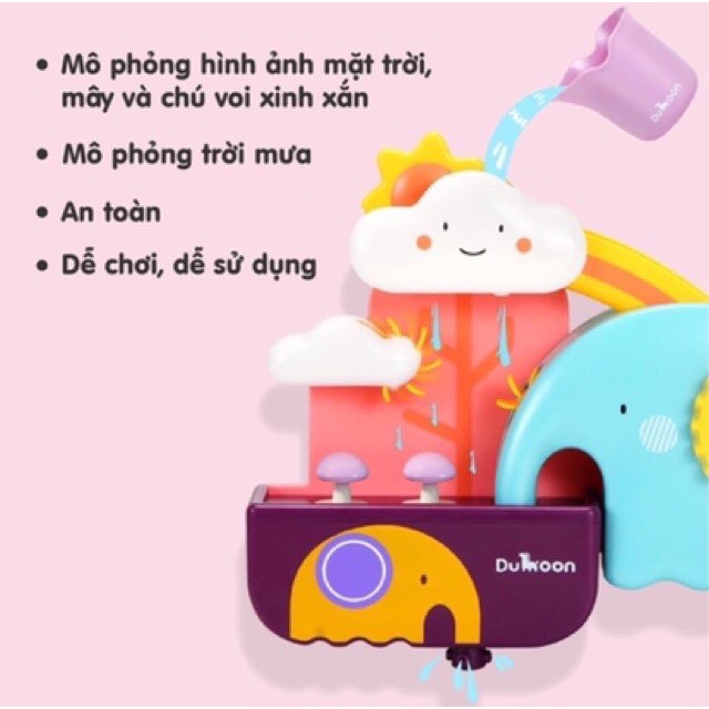 Đồ chơi nhà tắm Dumoon con voi