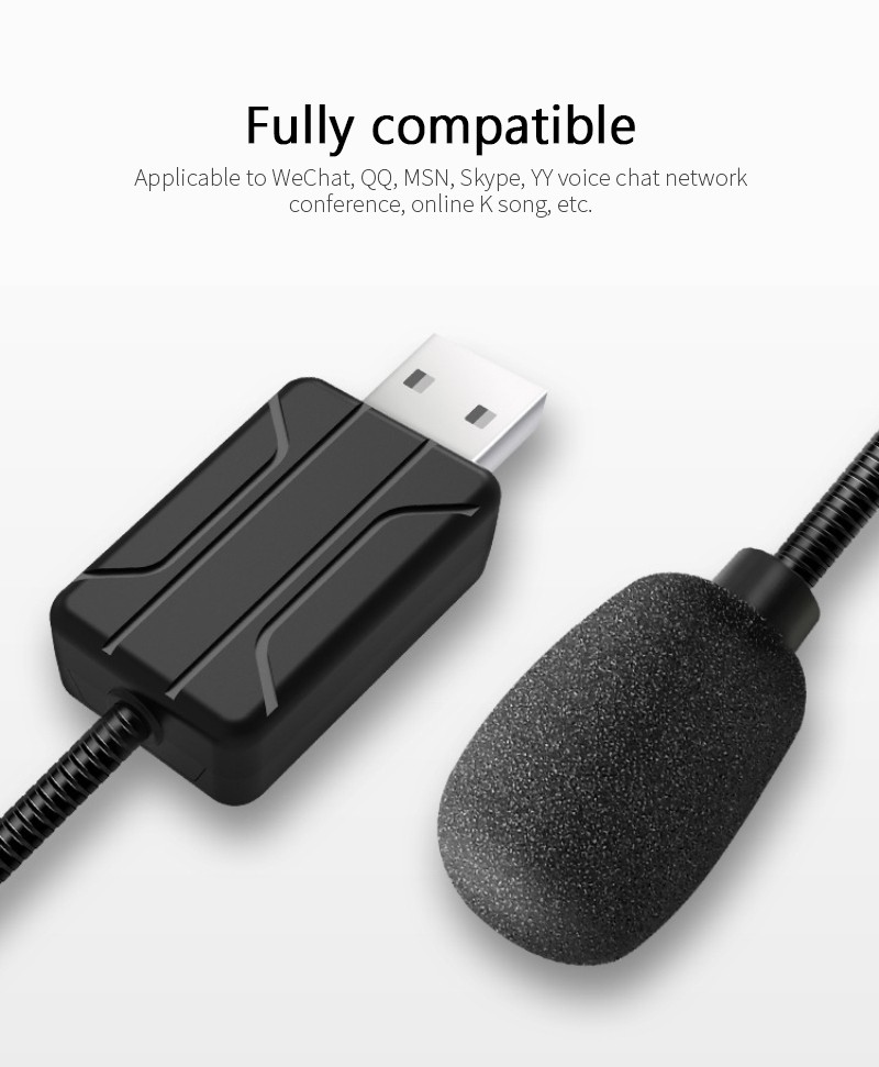 Microphone mini cổng USB chuyên dụng cho máy tính / Laptop