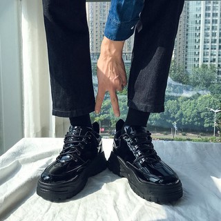 Giày Da Bóng Tăng Chiều Cao Hàng Quảng Châu Cao Cấp
