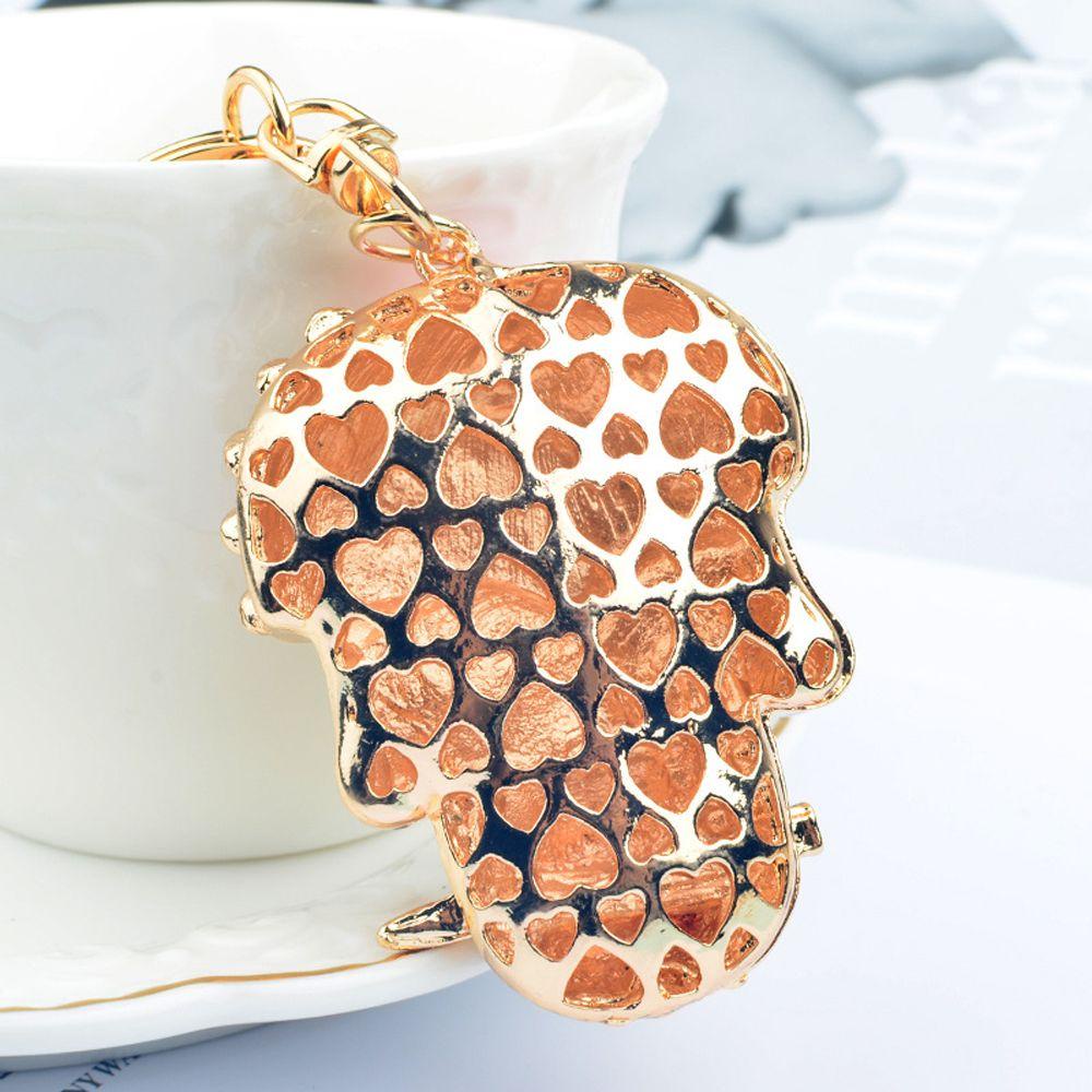 DARNELL Móc Khóa Hình Đầu Lâu Tráng Men Độc Đáo