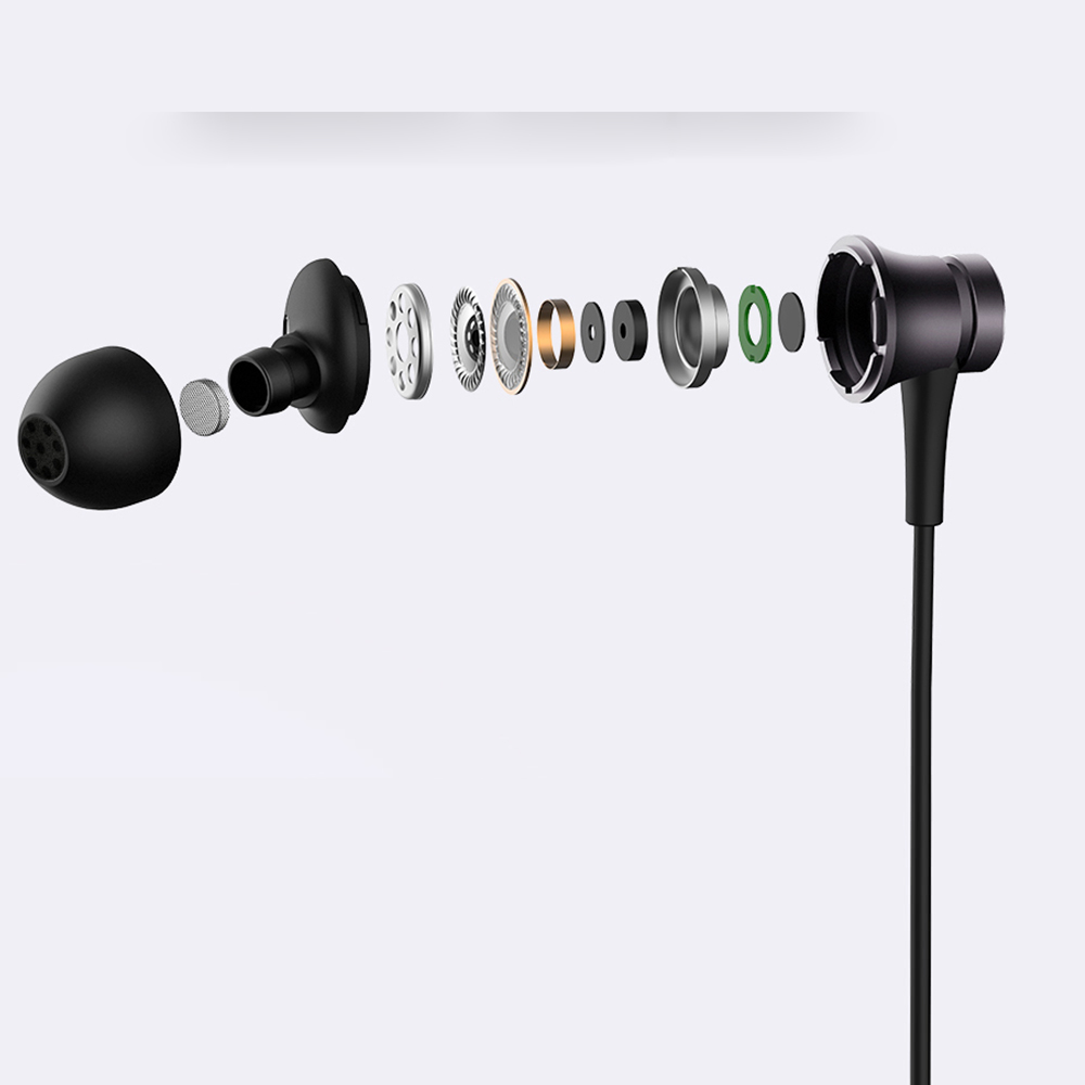 Tai Nghe Nhét Tai Xiaomi Chính Hãng Chốt Cắm 3.5mm Cho Điện Thoại Máy Tính Mp3 Mp4