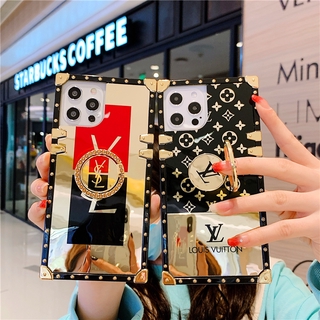 Ốp Lưng Mặt Gương Đính Đá Cho Xiaomi Redmi Note 10 10pro 9 9pro 9s 9promax 8 8pro 7 7pro