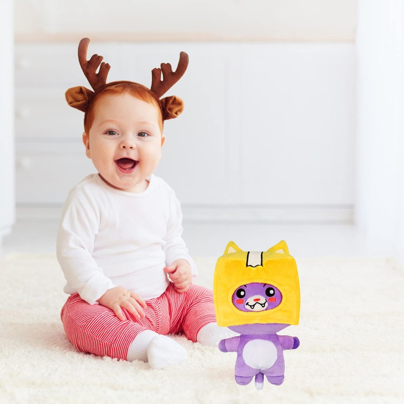 Thú Nhồi Bông Hình Mèo 9inch Không Biến Dạng Cho Bé Gái