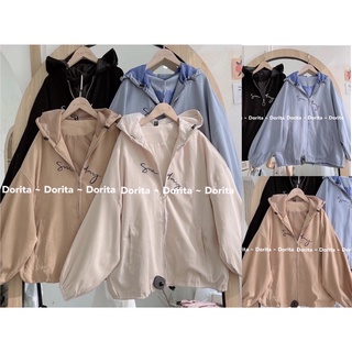 [Ảnh thật/Video] Áo khoác nhung tăm SUNDAY Áo Sunday nhung tăm - Dorita Boutique