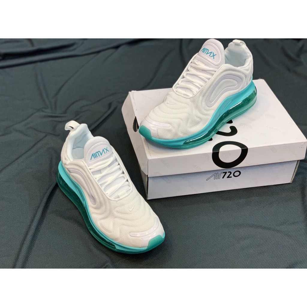 Giày NlKE Airmax 720 trắng đế xanh