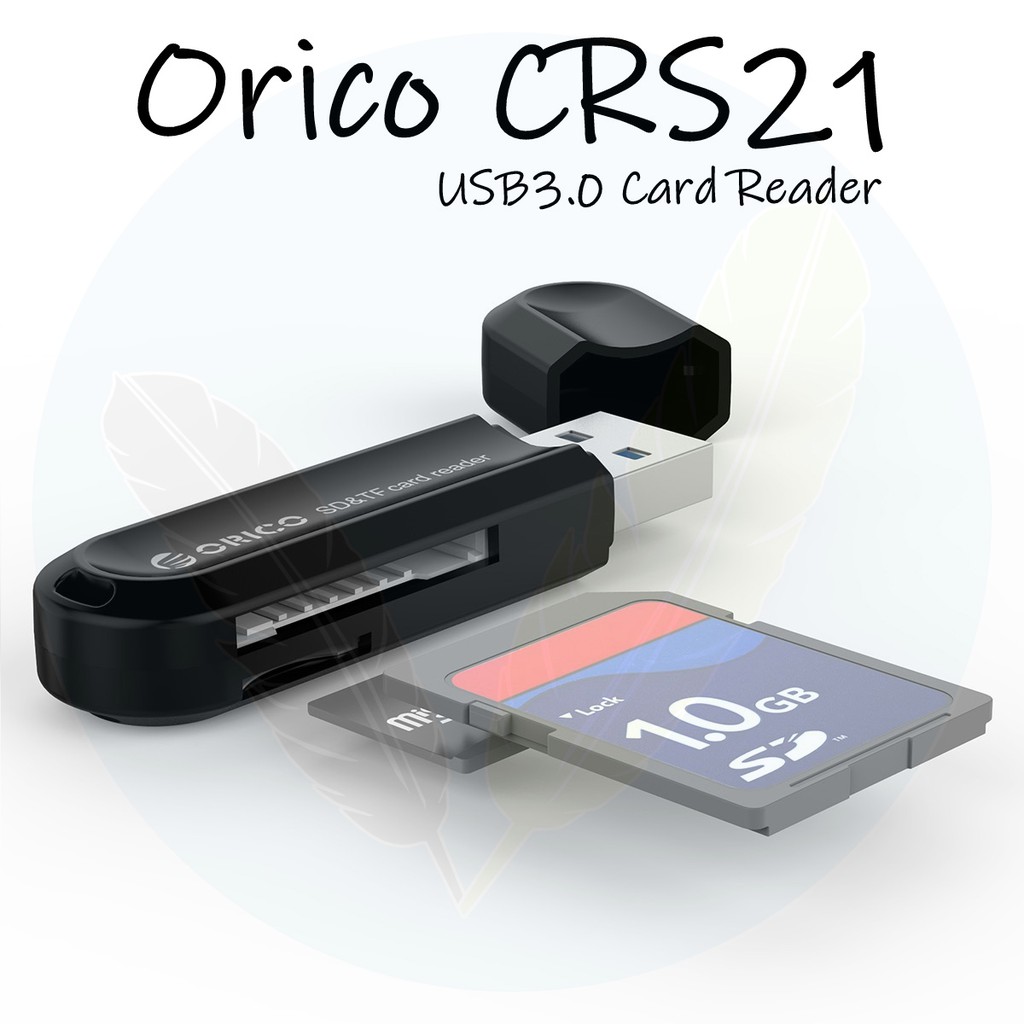 Đầu Đọc Thẻ 2 Trong 1 Orico Crs21 Usb3.0