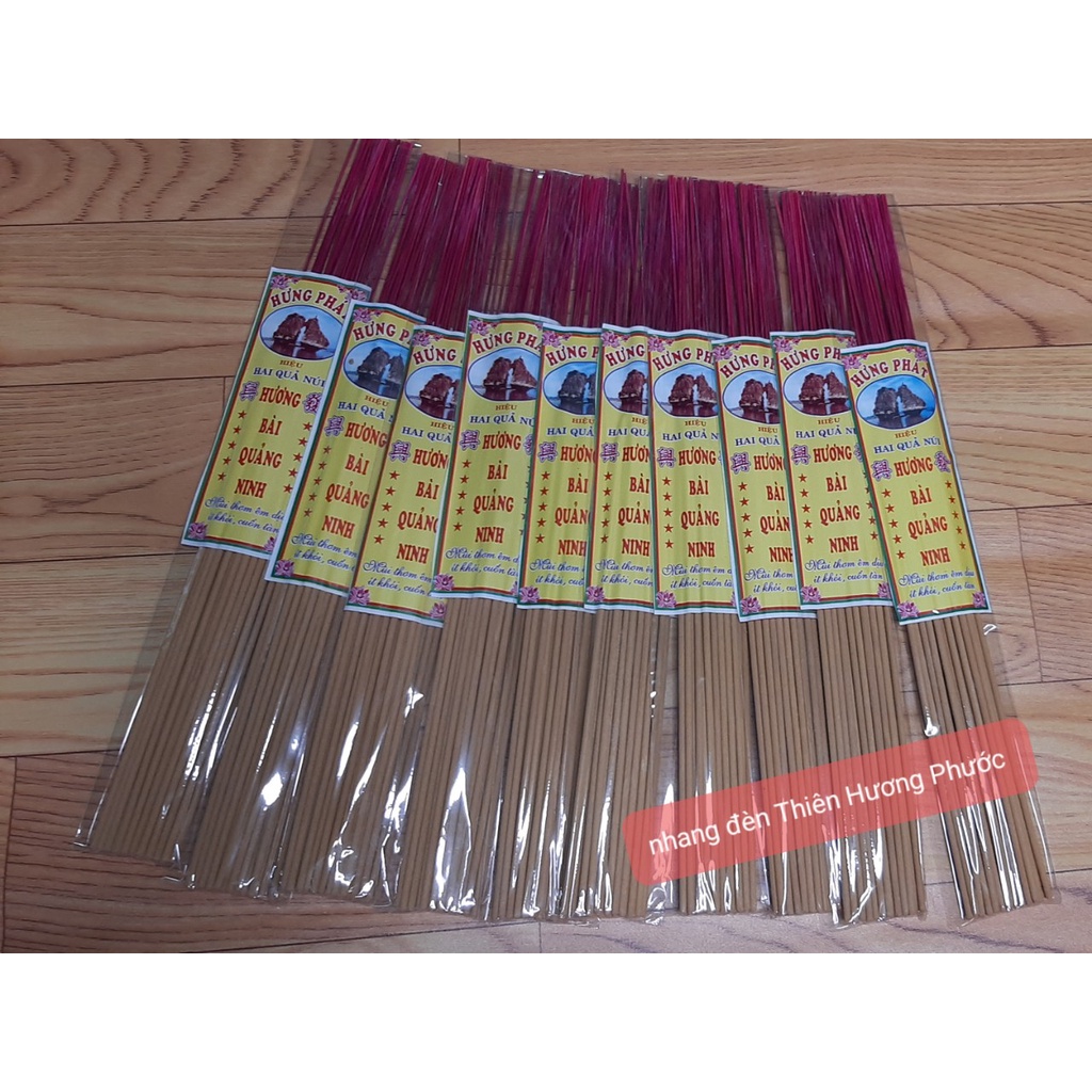 Bó 10 thếp nhang hương bài Quảng Ninh