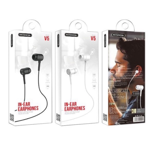 Tai nghe In-Ear Super Bass Sendem V5 - Chính hãng giá rẻ