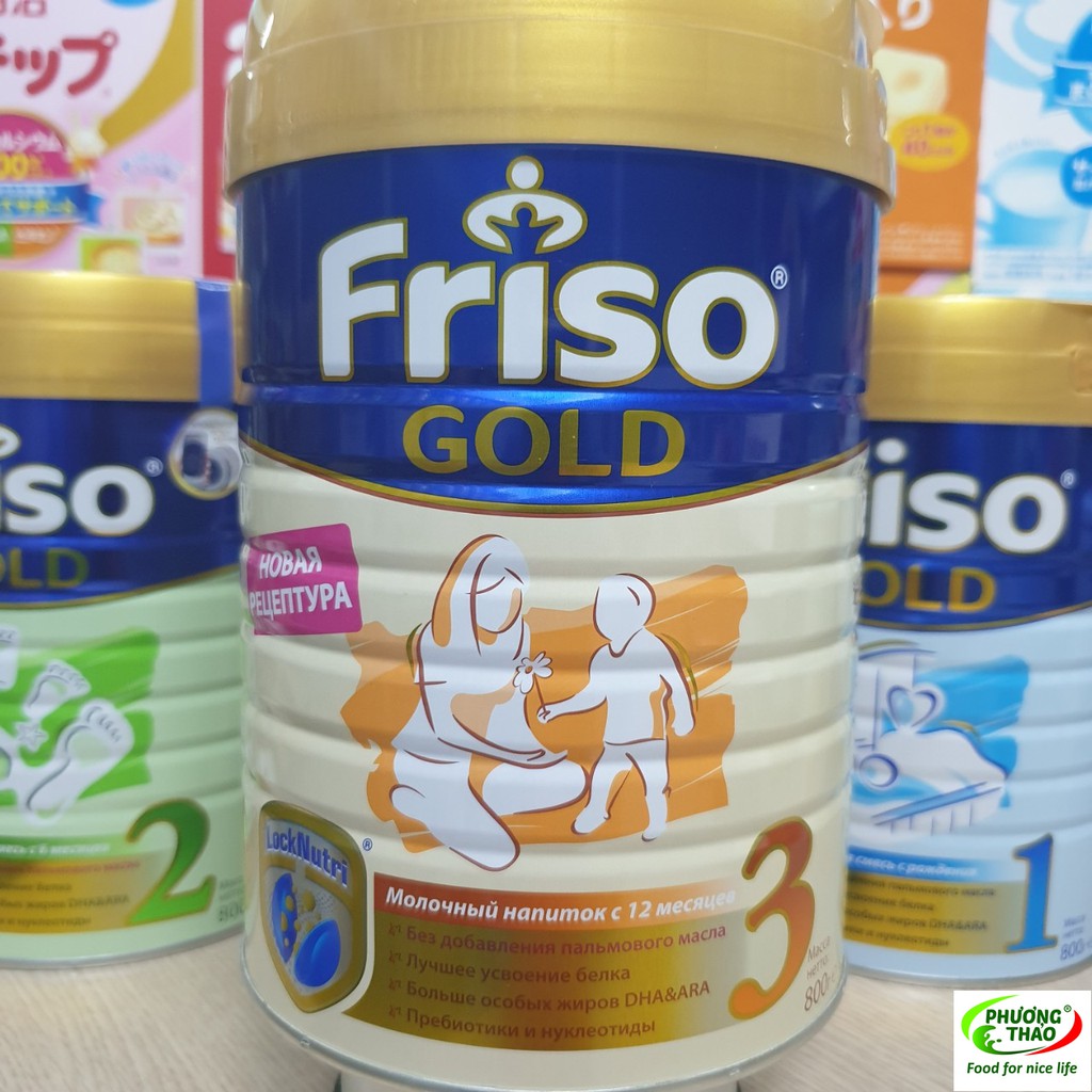 Sữa Friso Nga Số 3, lon 800g, Hàng Chuẩn, Giá Tốt Date mới nhất 2022