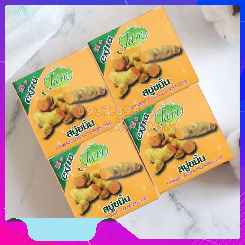 Xà Phòng Cám Nghệ Jam Extra Thái Lan