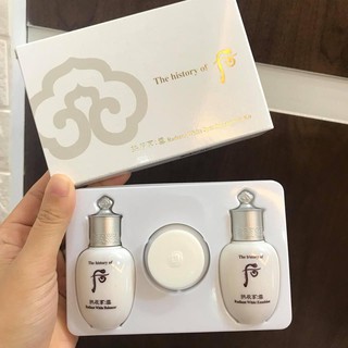 Sét whoo trắng 3 sản phẩm