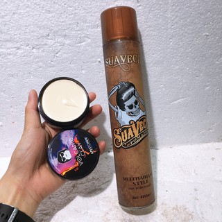 (Tặng Sáp Vuốt Tóc Nam Clay) Gôm Xịt Tóc 320ml Giữ Nếp Cứng Tóc