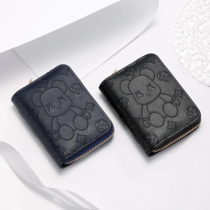 Ví nữ cầm tay mini nhỏ gọn hình Gấu bear mochi dễ thương cute dành cho bạn gái HOT TREND CV125
