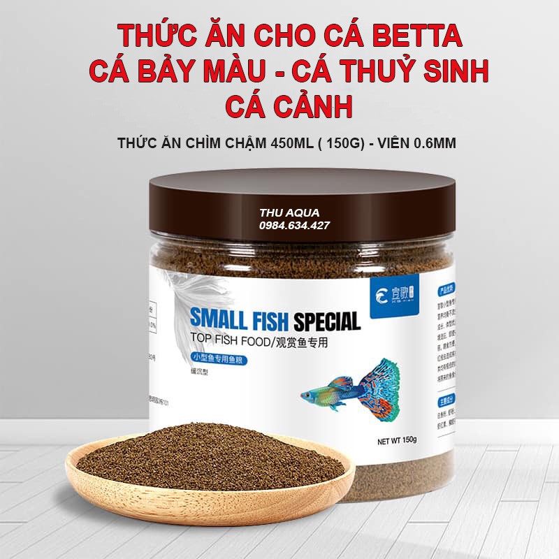 THỨC ĂN CHO CÁ BETTA - CÁ BẢY MÀU - CÁ THUỶ SINH CÁ CẢNH