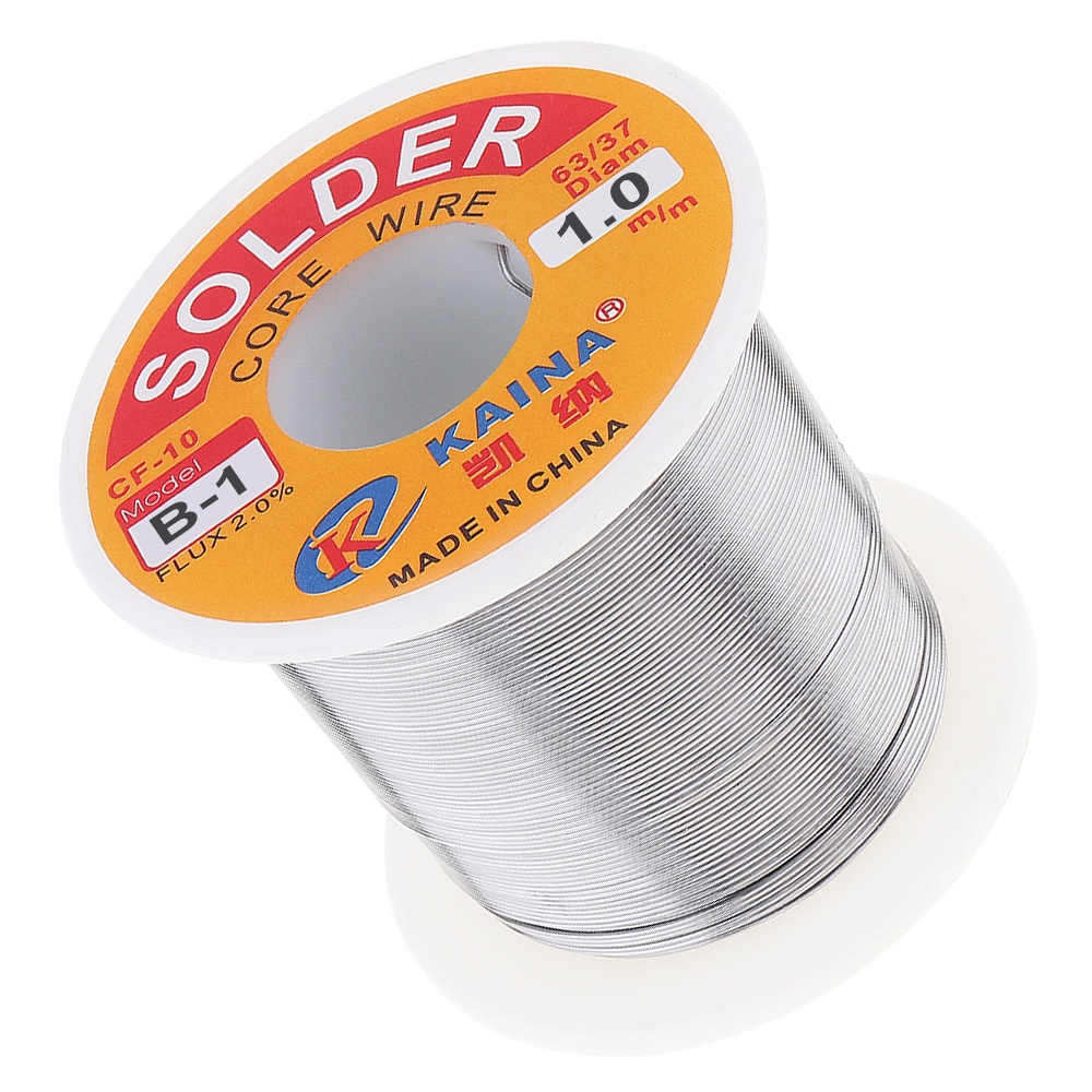 Cuộn Dây Hàn Thiếc 63 / 37 B-2 350g 0.6mm 0.8mm 1.0mm Cho mối hàn bóng đẹp nhẹ lửa