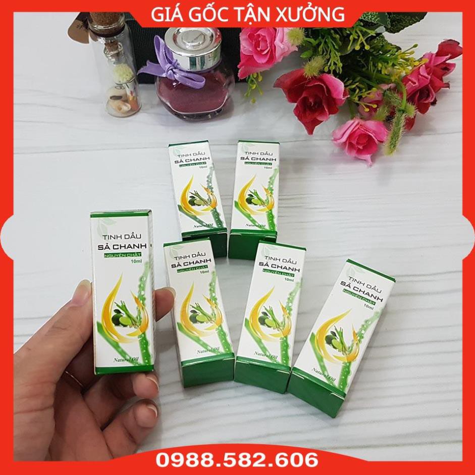 Tinh Dầu Sả Chanh Đuổi Muỗi và Côn Trùng Quanh Bé (Chai 10ml) - BTT00618