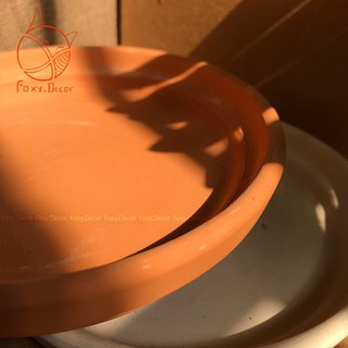 [🌵🌈Đĩa lót chậu đất nung  - gam màu Vintage🌈🌵] - nhận vẽ theo yêu cầu (sỉ - lẻ)