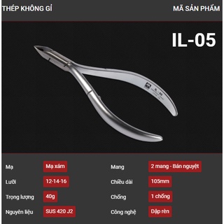 Kìm nhặt da AAA il05, Kềm cắt Da IL-05 AAA