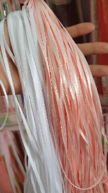 Ruy băng lụa xịn, size 3ly