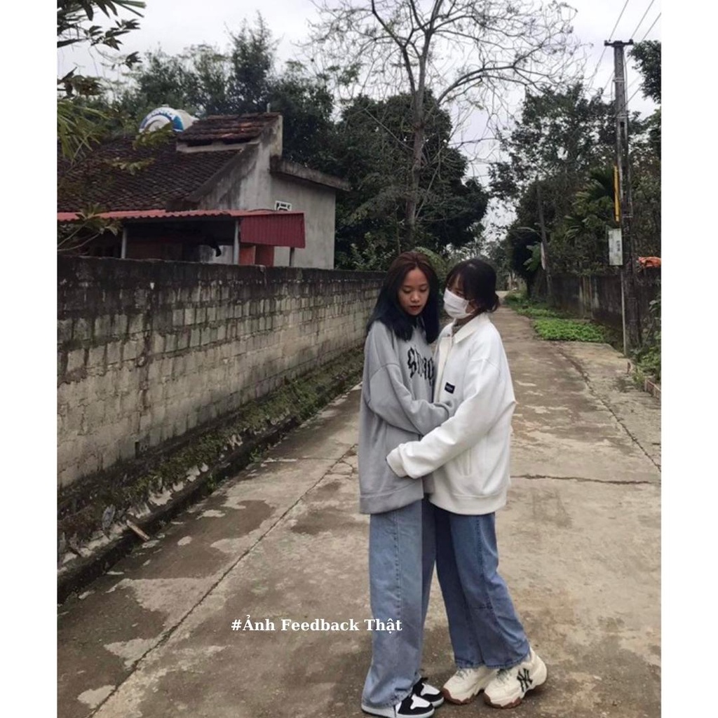 Quần jean ống đứng suông KYUBI form rộng phong cách ulzzang Hàn quốc (Có bigsize) - Baggy Jeans Cạp Lưng Cao ZEN92
