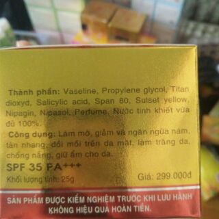 Kem Nám Linh Chi Vàng Vip 25g