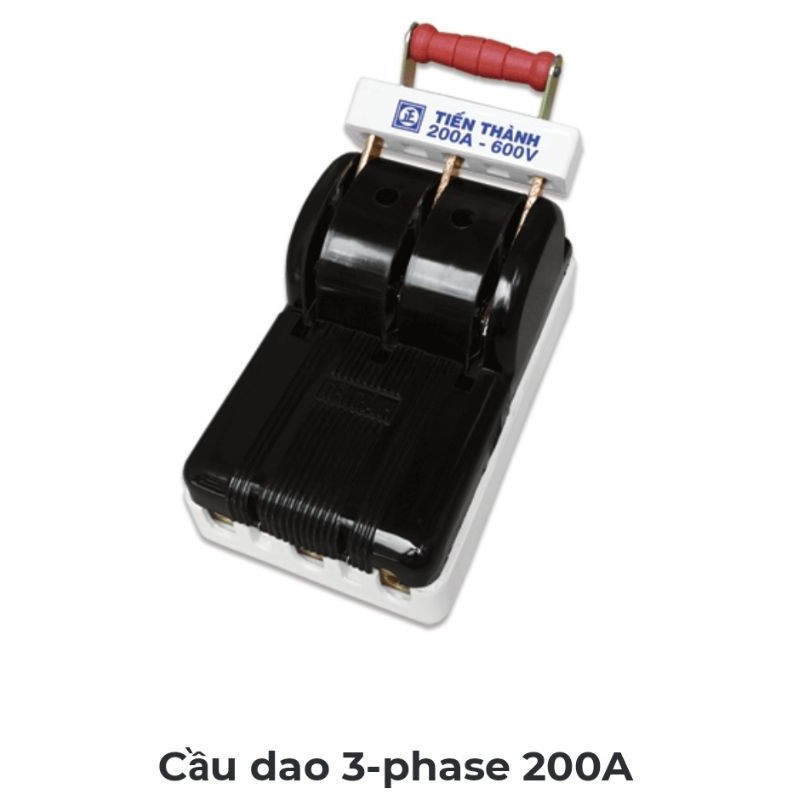 CẦU DAO TIẾN THÀNH 3 PHA 100 ~ 200A