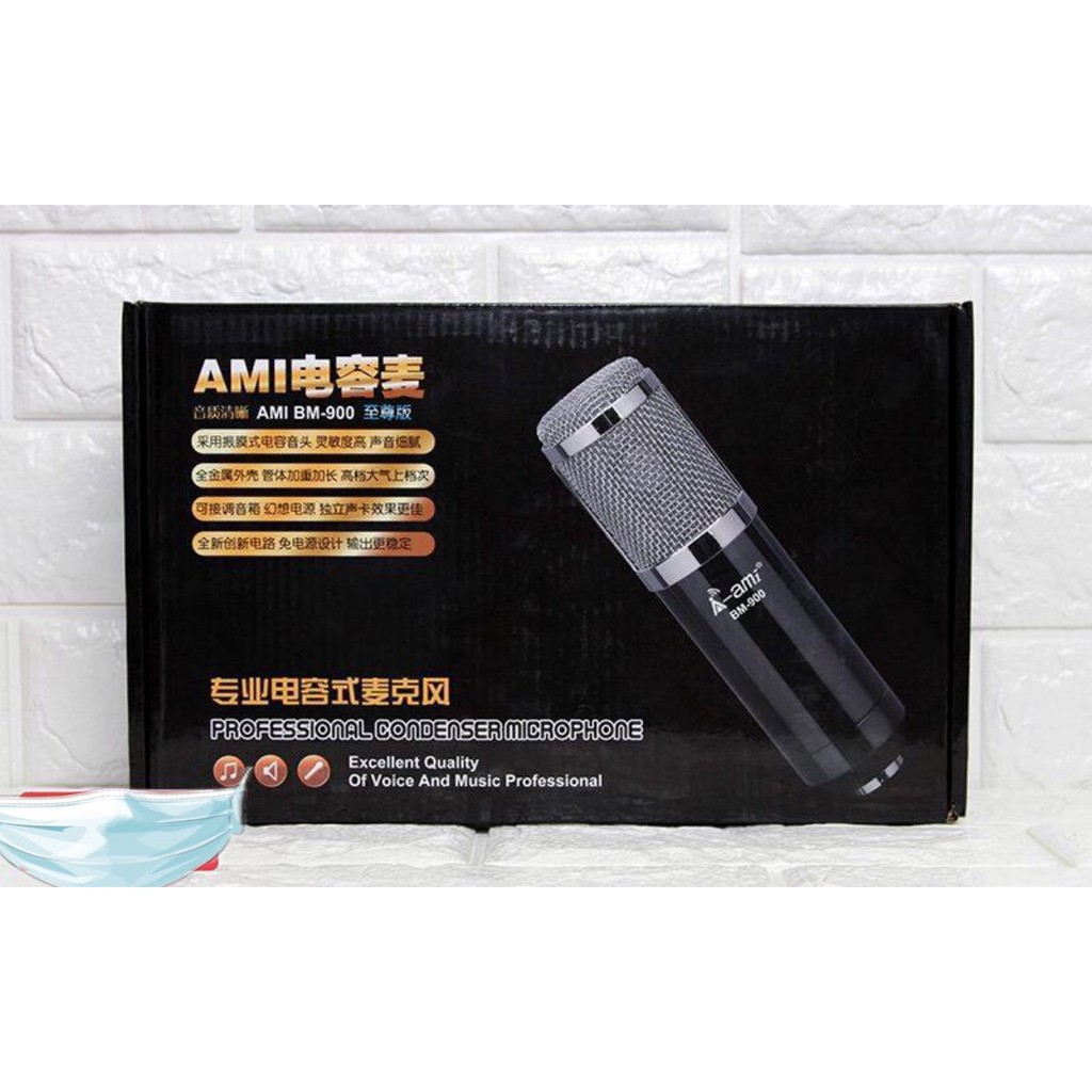 Micro thu âm AMI BM900 - Loại 1 - Xịn