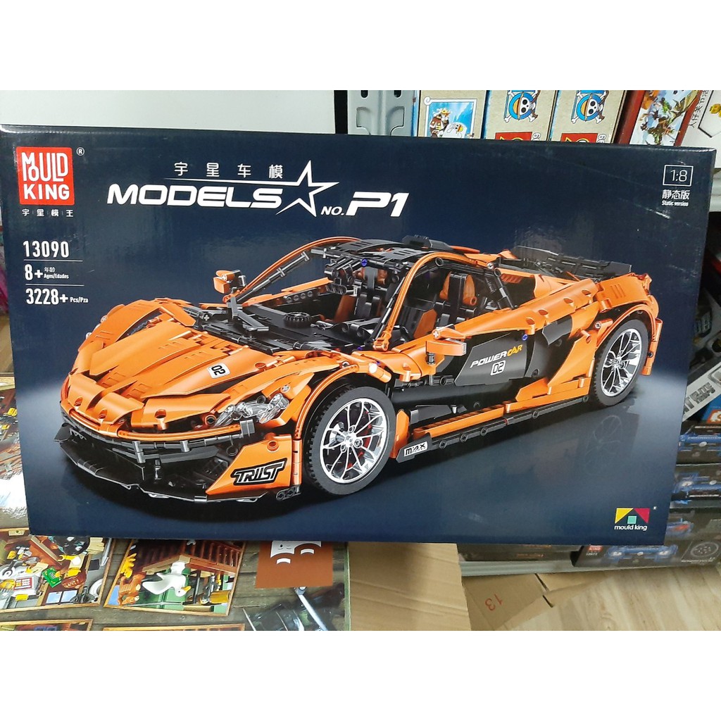 Lắp ghép Mô hình siêu xe Technic Siêu Xe Mc Laren Mouldking 13090