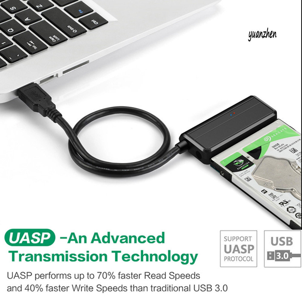 Dây Cáp Chuyển Đổi Đầu Usb 3.0 Sang 2.5 / 3.5inch Sata Ssd Cho Máy Tính | BigBuy360 - bigbuy360.vn
