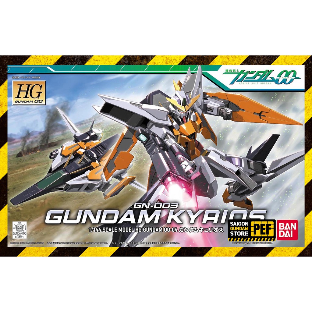 MÔ HÌNH LẮP RÁP GUNDAM BANDAI HG00 KYRIOS