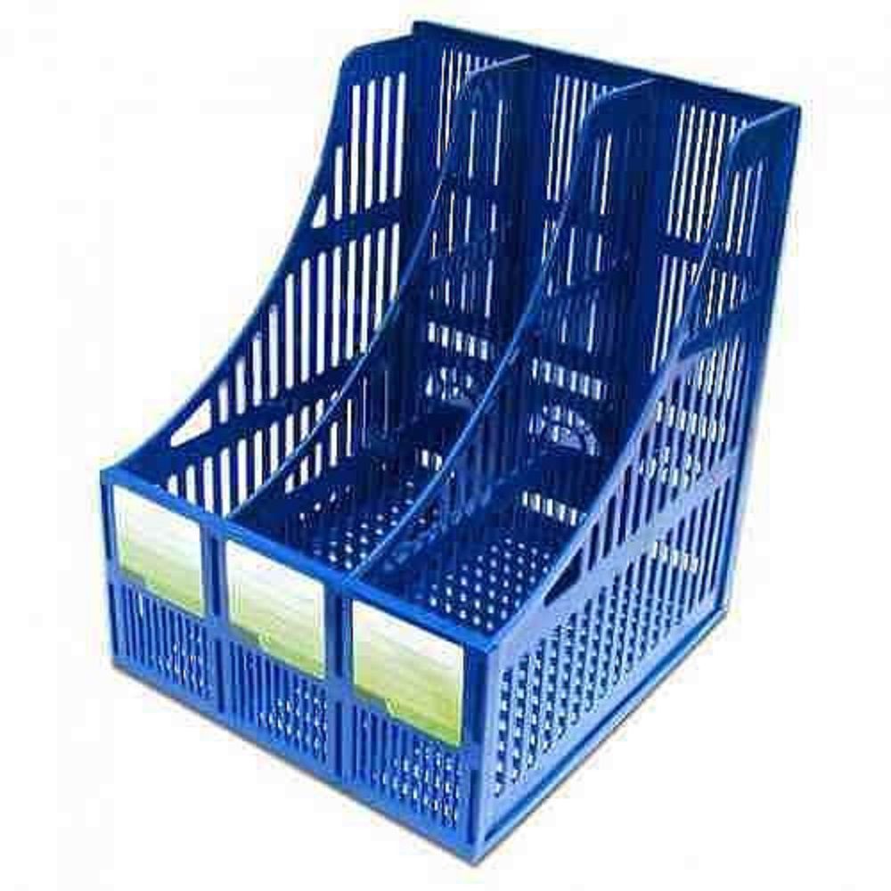 Khay đựng tài liệu nhựa 3 ngăn Kệ rổ xéo nhựa 3 ngăn file đựng tài liệu