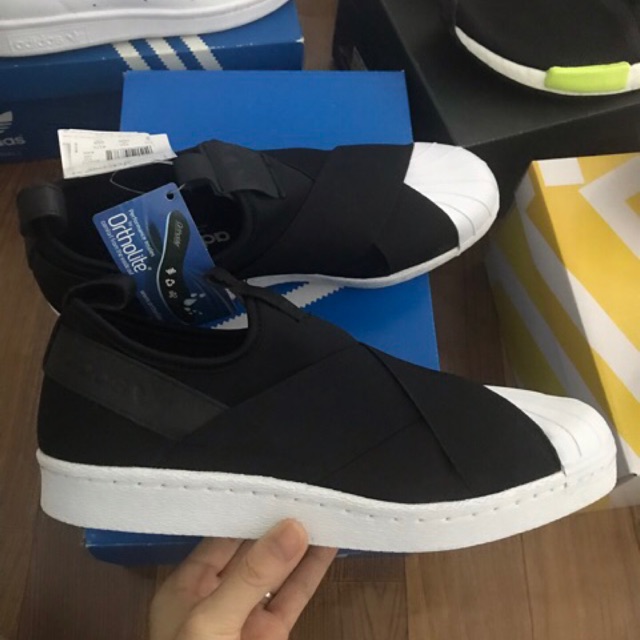 Adidas Slip On chính hãng size 41 42 43 giá chỉ 1550k
