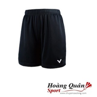 Quần cầu lông nam nữ Victor đen ( đen -  đen vàng - đen trắng)