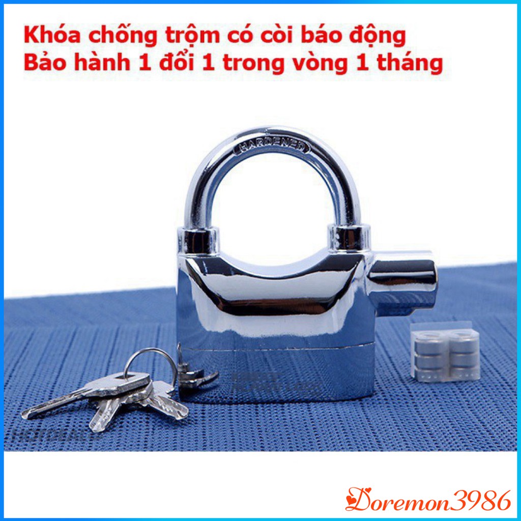 💥[HÀNG CHÍNH HÃNG]💥Khoá Chống Trộm Chính Hãng Có Còi Hú Thông Minh Alarm Lock💥SIÊU HOT💥