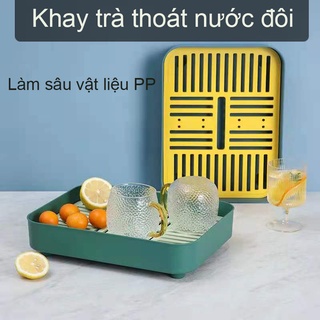 Khay úp ly phong cách hiện đại, khay trà, khay đựng cốc ly Khay decor Nhựa