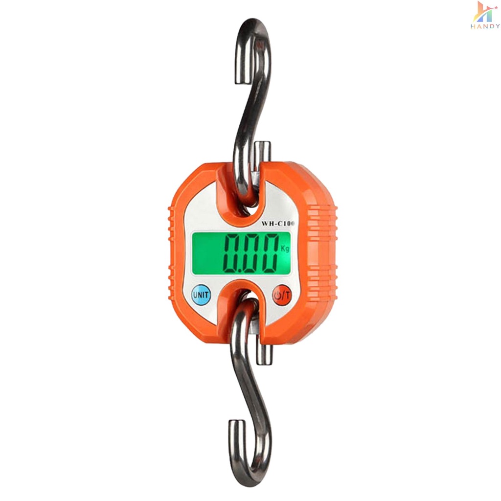 Cân Điện Tử Cầm Tay 150kg/ 330lb Màn Hình LCD Chất Lượng Cao