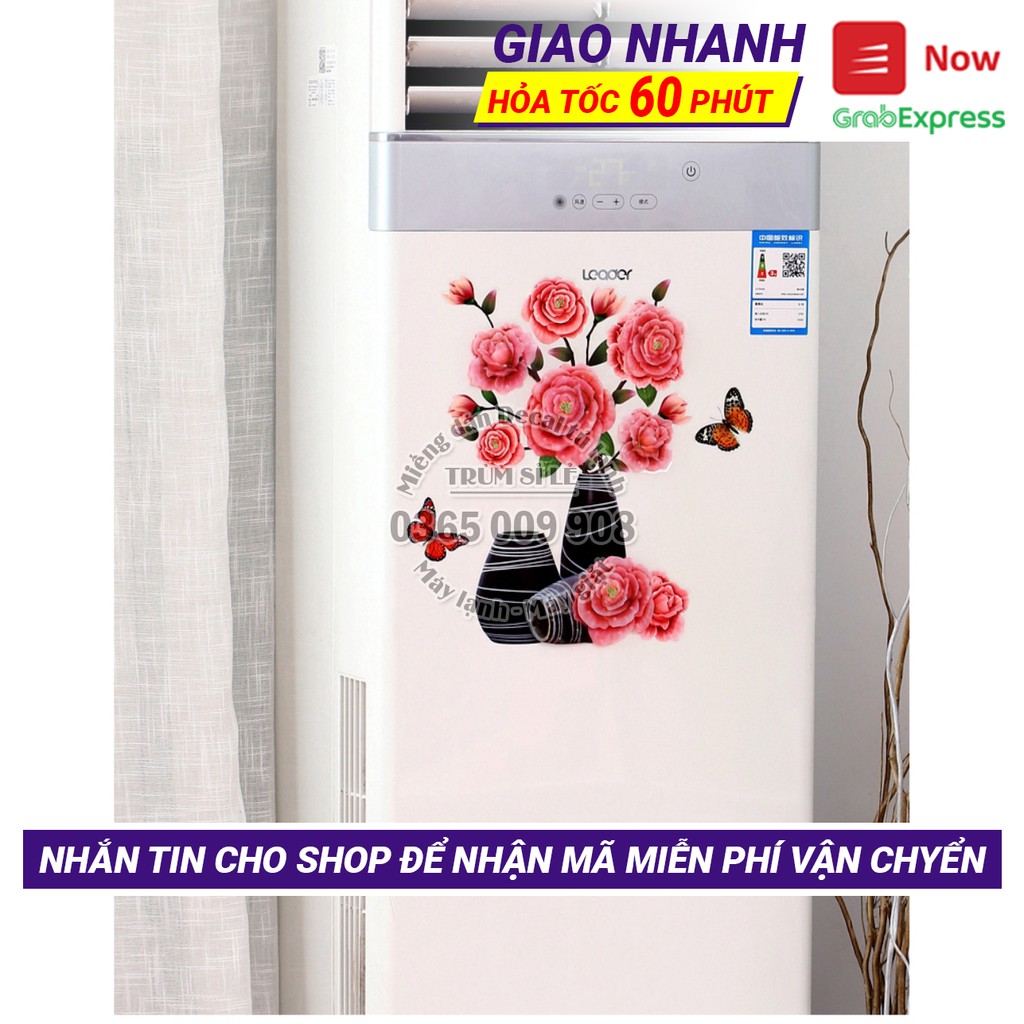 Tranh Decal 3D Hoa Nổi - Tranh Dán Tường Trang Trí Phòng Đẹp Mắt, Có Keo Dán sẵn (Gửi mẫu ngẫu nhiên)