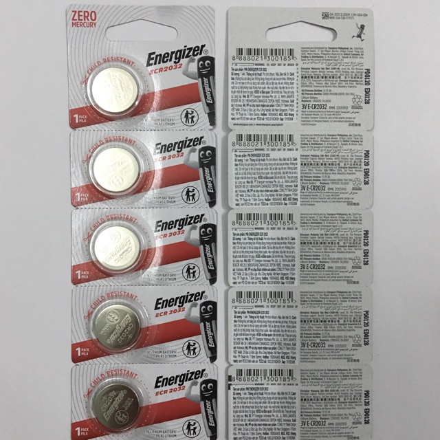 Pin CR2032 Energizer 3V Lithium