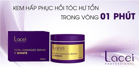 Kem ủ tóc phục hồi 1 phút LACEI