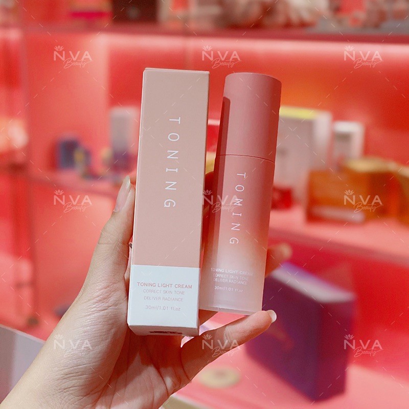 Kem lười Toning Light Cream nâng tông trắng da tự nhiên căng mướt chuẩn phong cách Hàn Quốc [SẴN HÀNG]