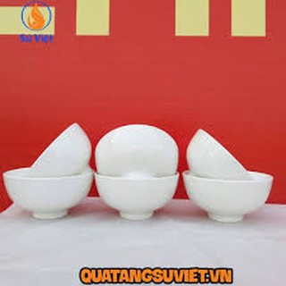 Bát ăn cơm trắng Bát Tràng 100%