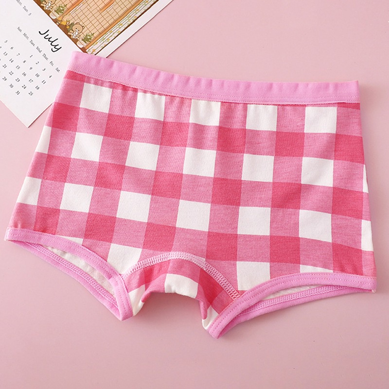 Bộ 3 Quần Lót Cotton Kháng Khuẩn Cho Bé Gái