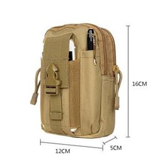 Túi đeo thắt lưng D5 Màu Vàng Sậm