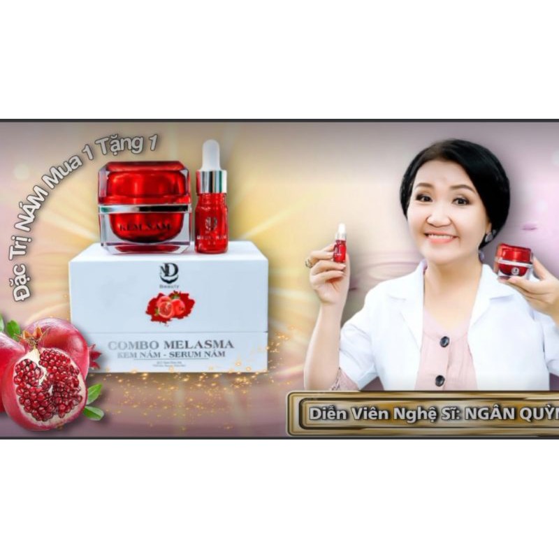 Kem Face Nám MD Beauty 2021 + ( Tặng Serum Ngựa )