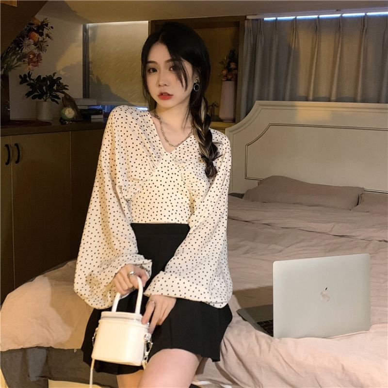 Áo Croptop Dài Tay Thiết Kế Mới Thời Trang Dành Cho Nữ