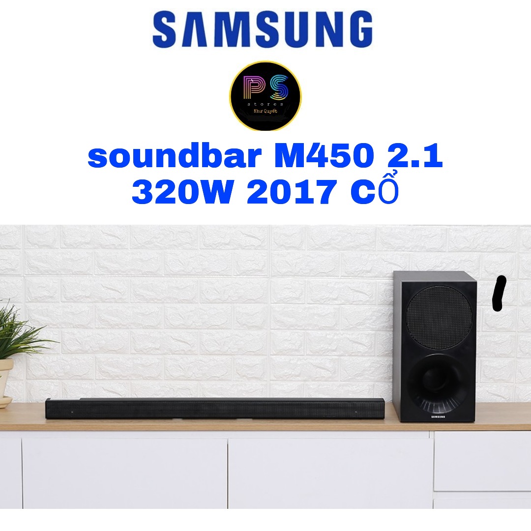 Loa thanh soundbar Samsung 2.1 HW-M450 320W giá cạnh tranh