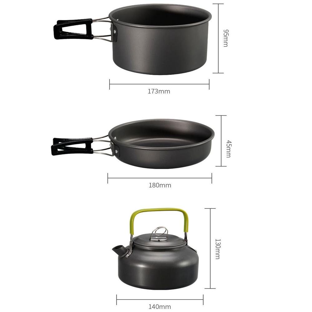 ZAIJIE24 Bộ Dụng Cụ Nấu Ăn Siêu Nhẹ Tiện Dụng Khi Đi Cắm Trại