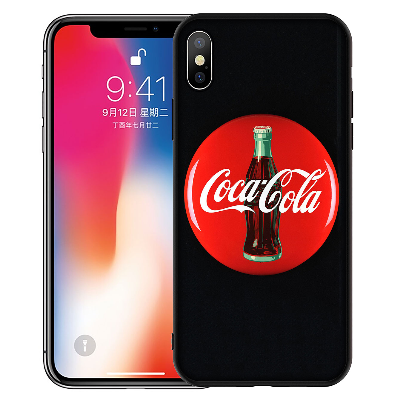 Huawei P30 Pro Lite Y6 Y7 Y9 Prime 2019 2018 Y9Prime Phone Case Soft Silicone Casing B100 classic coca cola