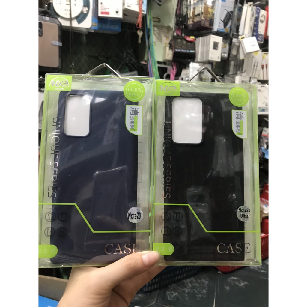 CHÍNH HÃNG Ốp lưng dẻo TPU cho Samsung Note 20 Ultra 5G Hiệu NXE silicon màu ( Chính hãng )